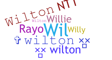 暱稱 - Wilton