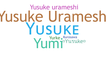 暱稱 - Yusuke