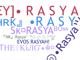 暱稱 - Rasya