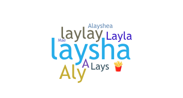 暱稱 - Alaysha