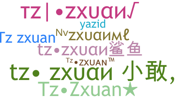 暱稱 - TzZxuan