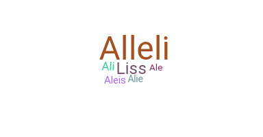 暱稱 - Aleli
