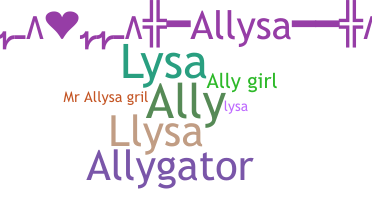 暱稱 - Allysa
