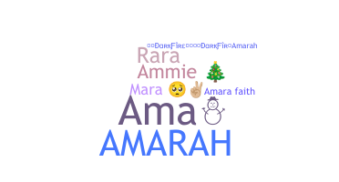 暱稱 - Amarah