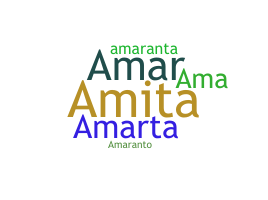 暱稱 - Amaranta