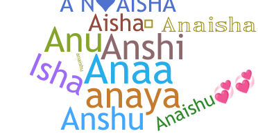 暱稱 - Anaisha