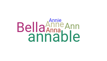 暱稱 - Annabel