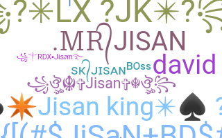 暱稱 - Jisan
