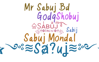 暱稱 - Sabuj