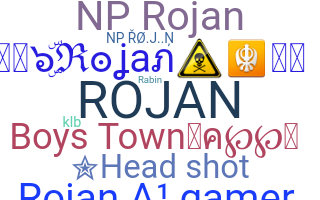 暱稱 - Rojan