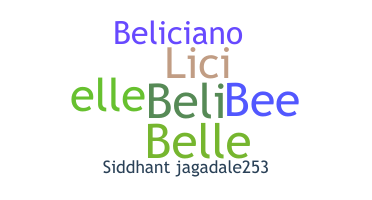 暱稱 - Belicia