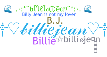 暱稱 - Billiejean