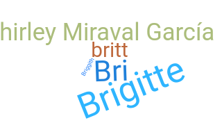 暱稱 - Brigitte