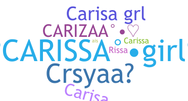 暱稱 - Carisa