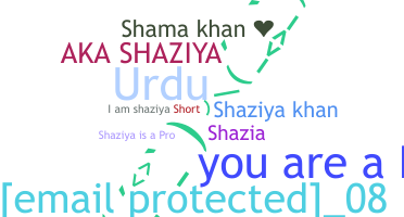 暱稱 - Shaziya