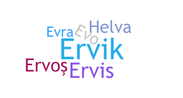 暱稱 - Erva
