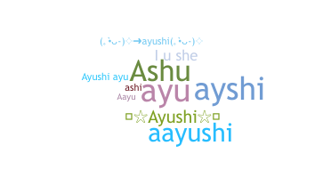 暱稱 - ayushi