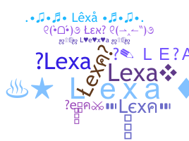 暱稱 - lexa3d