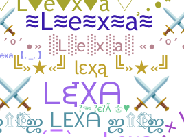 暱稱 - lexa1pro