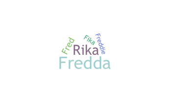 暱稱 - Fredrika