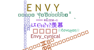 暱稱 - Envy