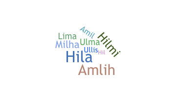 暱稱 - Hilma
