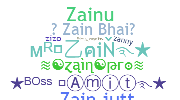 暱稱 - Zain