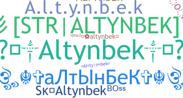 暱稱 - Altynbek