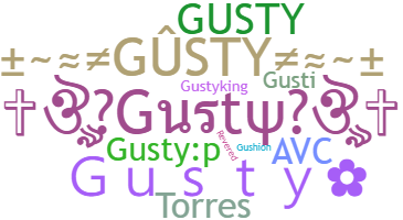 暱稱 - Gusty