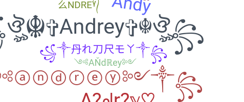 暱稱 - Andrey