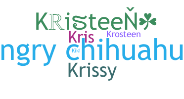 暱稱 - Kristeen