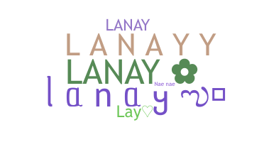 暱稱 - Lanay