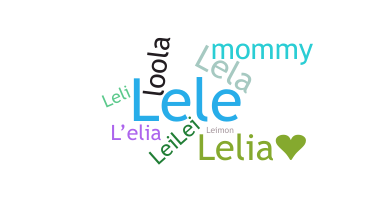 暱稱 - Lelia