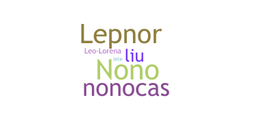 暱稱 - Leonor