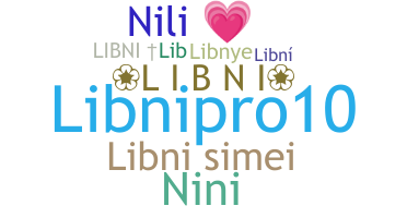暱稱 - Libni
