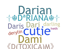 暱稱 - Dariana