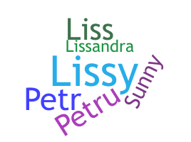 暱稱 - Lissandra