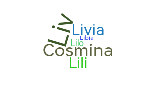 暱稱 - Livia