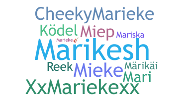 暱稱 - Marieke