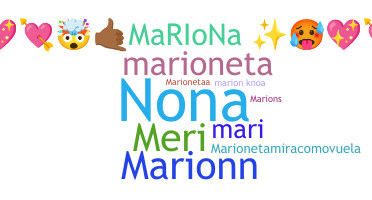 暱稱 - Mariona