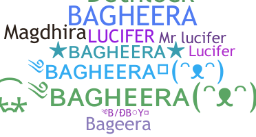 暱稱 - Bagheera