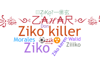 暱稱 - ziko