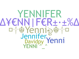 暱稱 - Yennifer
