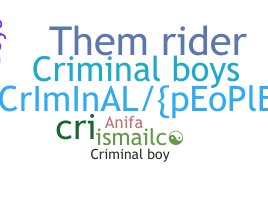暱稱 - Criminalboys