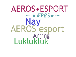 暱稱 - Aeros