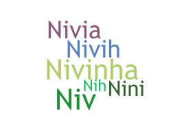 暱稱 - Nivia