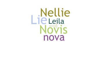 暱稱 - Novalie