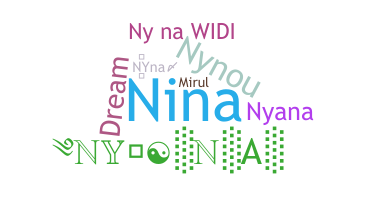 暱稱 - Nyna