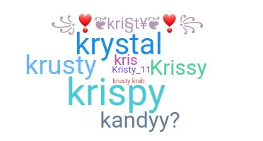 暱稱 - Kristy