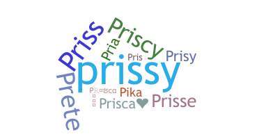 暱稱 - Prisca